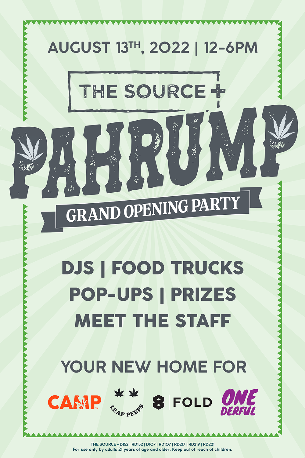 Our NEW Pahrump Dispensary is NOW OPEN! The Source+