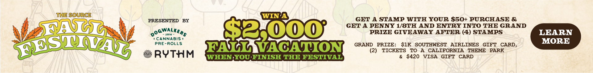 Fall Festival Small Web Banner